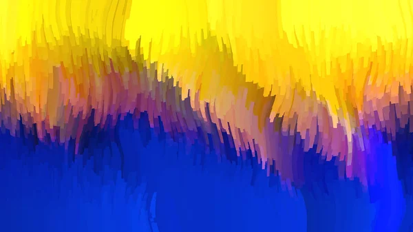 Abstrakter blauer und gelber grafischer Hintergrund — Stockfoto