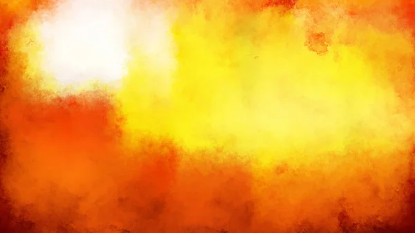 Red and Yellow Distressed Watercolour Background Image — Stock Photo, Image