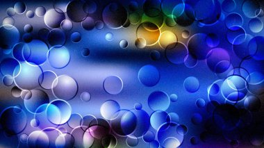 Mavi Elektrik Tasarım Arka Plan Güzel zarif İllüstrasyon grafik sanat tasarımı