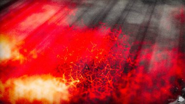 Kırmızı jeolojik fenomen turuncu arka plan güzel zarif Illüstrasyon grafik sanat tasarım