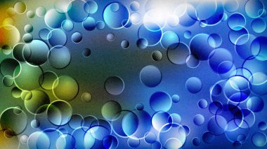 Mavi Su Organizma Arka Plan Güzel zarif İllüstrasyon grafik sanat tasarımı