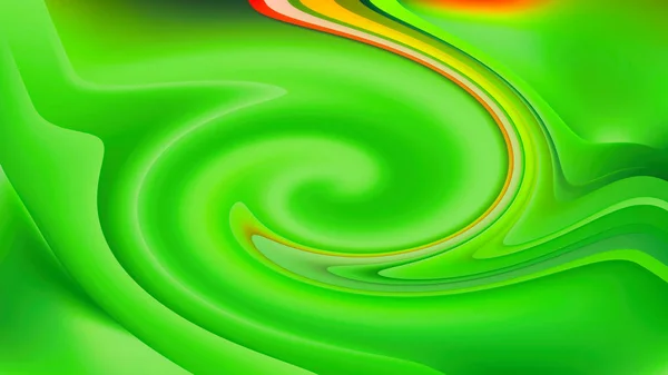 Зелений Фрактал Мистецтво Графіка Фон Красивий Елегантний Ілюстрація Графічний Дизайн — стокове фото