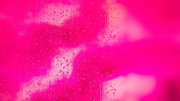 Růžová barva pozadí červené vody — Stock fotografie