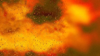 Turuncu Su Kırmızısı Arka Plan