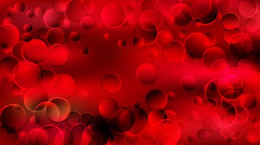 Kırmızı daire desen arkaplanı