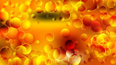 Turuncu Sarı Desen Arka Plan