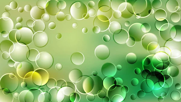 Tło wzór zielony okrąg — Zdjęcie stockowe