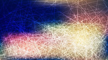 Mavi ışık çizgisi arka planı