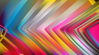 Turuncu Yeşil Çizgi Arka Plan