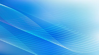 Mavi Aqua Line Arka Plan