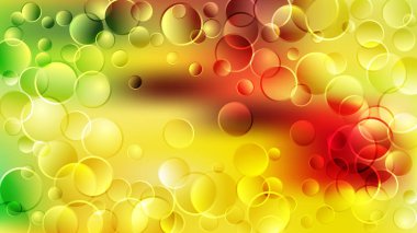 Sarı Turuncu Yeşil Arkaplan