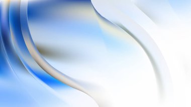 White Blue Water Background