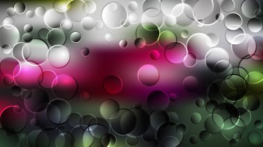 Yeşil Mor Pembe Arka Plan