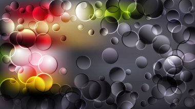 Daire Sarı Desen Arka Plan