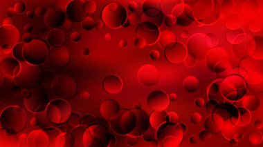 Kırmızı daire desen arkaplanı