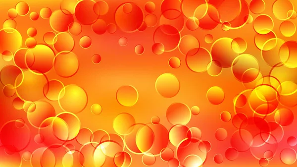 Orange Yellow Circle Background