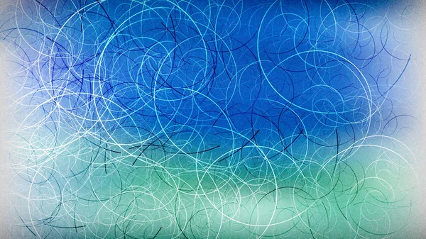 Синий Бирюзовый Аква Фон Красивый Элегантный Графический Дизайн — стоковое фото