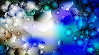 Mavi Masmavi Desen Arka Plan Güzel zarif İllüstrasyon grafik sanat tasarımı