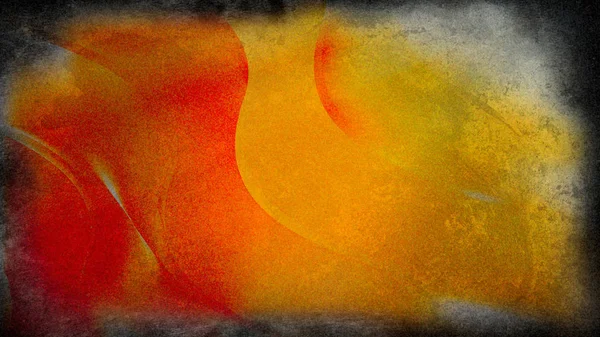 Желто Оранжевый Фон Современного Искусства — стоковое фото