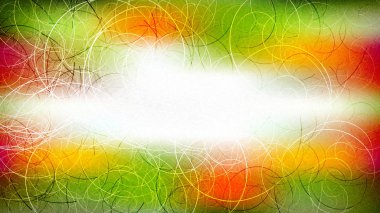 Yeşil turuncu sarı arka plan güzel zarif Illüstrasyon grafik sanat tasarım