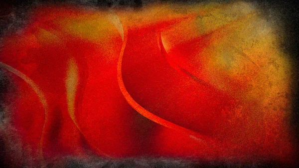Rood Oranje Moderne Kunst Achtergrond Mooie Elegante Illustratie Graphic Art — Stockfoto