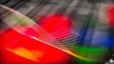 Kırmızı yeşil ışık arka plan güzel zarif Illüstrasyon grafik sanat tasarım