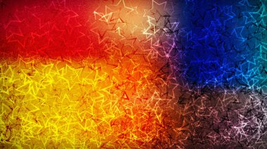 Mavi turuncu kırmızı arka plan güzel zarif Illüstrasyon grafik sanat tasarım