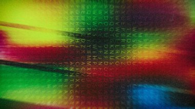 Yeşil kırmızı metin arka plan güzel zarif Illüstrasyon grafik sanat tasarım