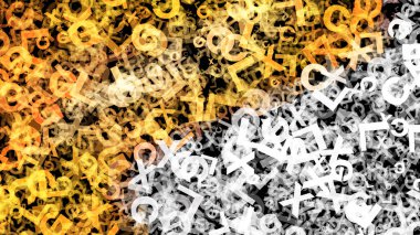 Sarı desen organizma background güzel zarif Illüstrasyon grafik sanat tasarım