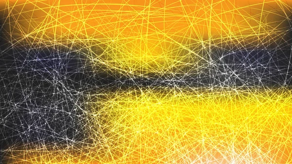 Żółta Linia Pomarańczowy Tło Piękny Elegancki Ilustracja Graficzny Sztuka Projekt — Zdjęcie stockowe
