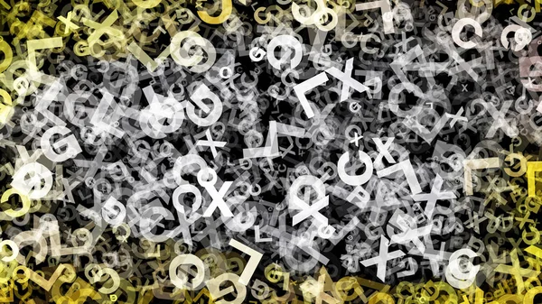 Metin yazı tipi sarı arka plan güzel zarif Illüstrasyon grafik sanat tasarım