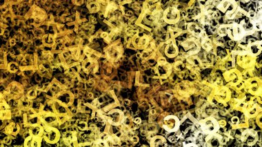 Sarı desen organizma background güzel zarif Illüstrasyon grafik sanat tasarım