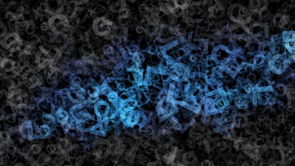 Синий текст Фиолетовый фон Красивый элегантный графический дизайн Иллюстрация
