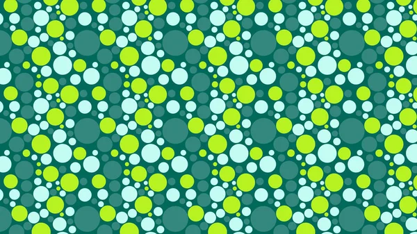 Зеленый Рэндом кружит точки — стоковый вектор