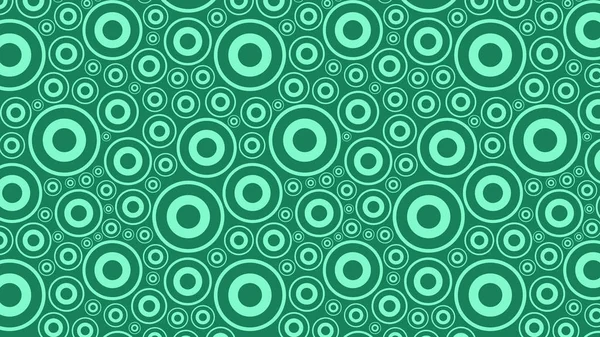 Mintgrünes Kreismuster — Stockvektor