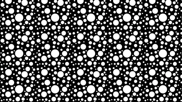 黑白无缝随机点模式矢量图形 — 图库矢量图片