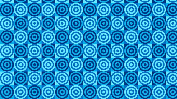 Синие бесшовные концентрические круги — стоковый вектор