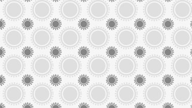 Açık Gri Daire Desen Arka Plan Vektör Görüntüsü