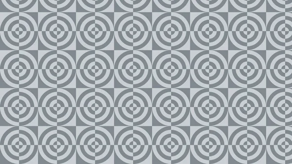 Grey Seamless Quarter Circles Pattern