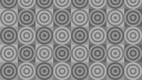 Gris cercle concentrique motif fond — Image vectorielle