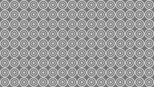 회색 원활한 동심 원 패턴 배경 디자인 — 스톡 벡터