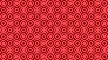 Kırmızı daire desen arkaplanı