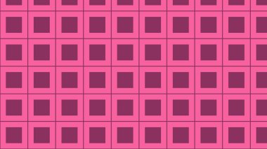 Pembe Kare Arka Plan Deseni