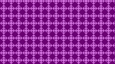 Mor Geometrik Kare Desen Arka Plan