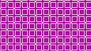 Mor Geometrik Kare Desen Arka Plan Vektör Grafiği