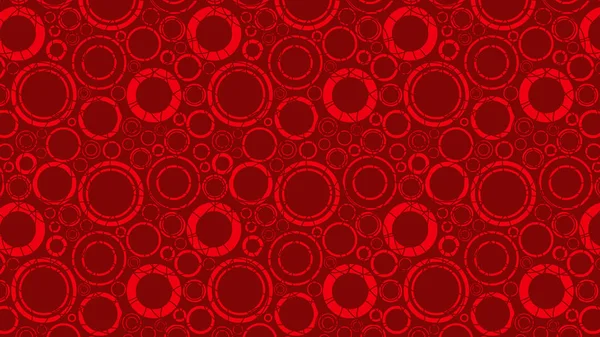 Dark Red Circle Background Pattern Vector — Stock Vector