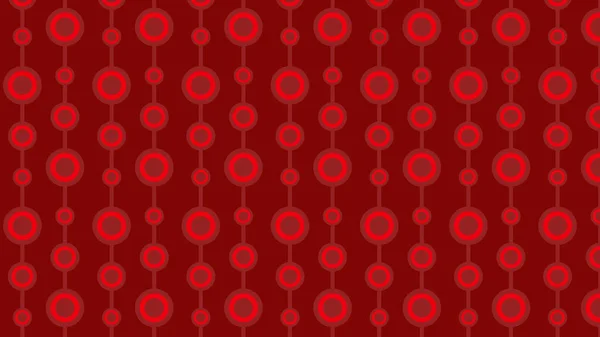 Dark Red Circle Pattern — стоковый вектор