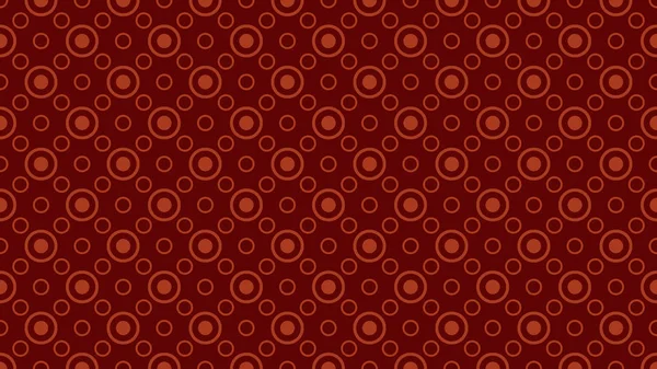 Dark Red Geometric Circle Background Pattern — Stock Vector