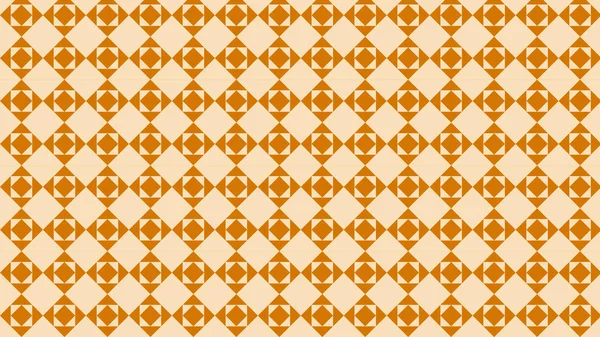 Oranje geometrische vierkante patroon achtergrond — Stockvector