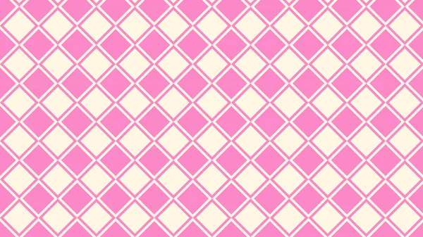 Pinkes quadratisches Muster — Stockvektor